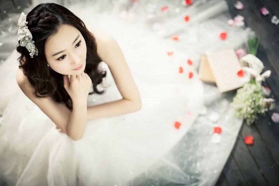 唯美的韩国婚纱照片欣赏