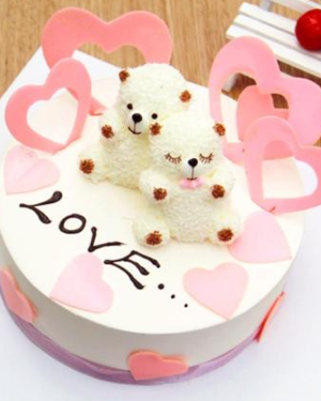 情侣蛋糕图片