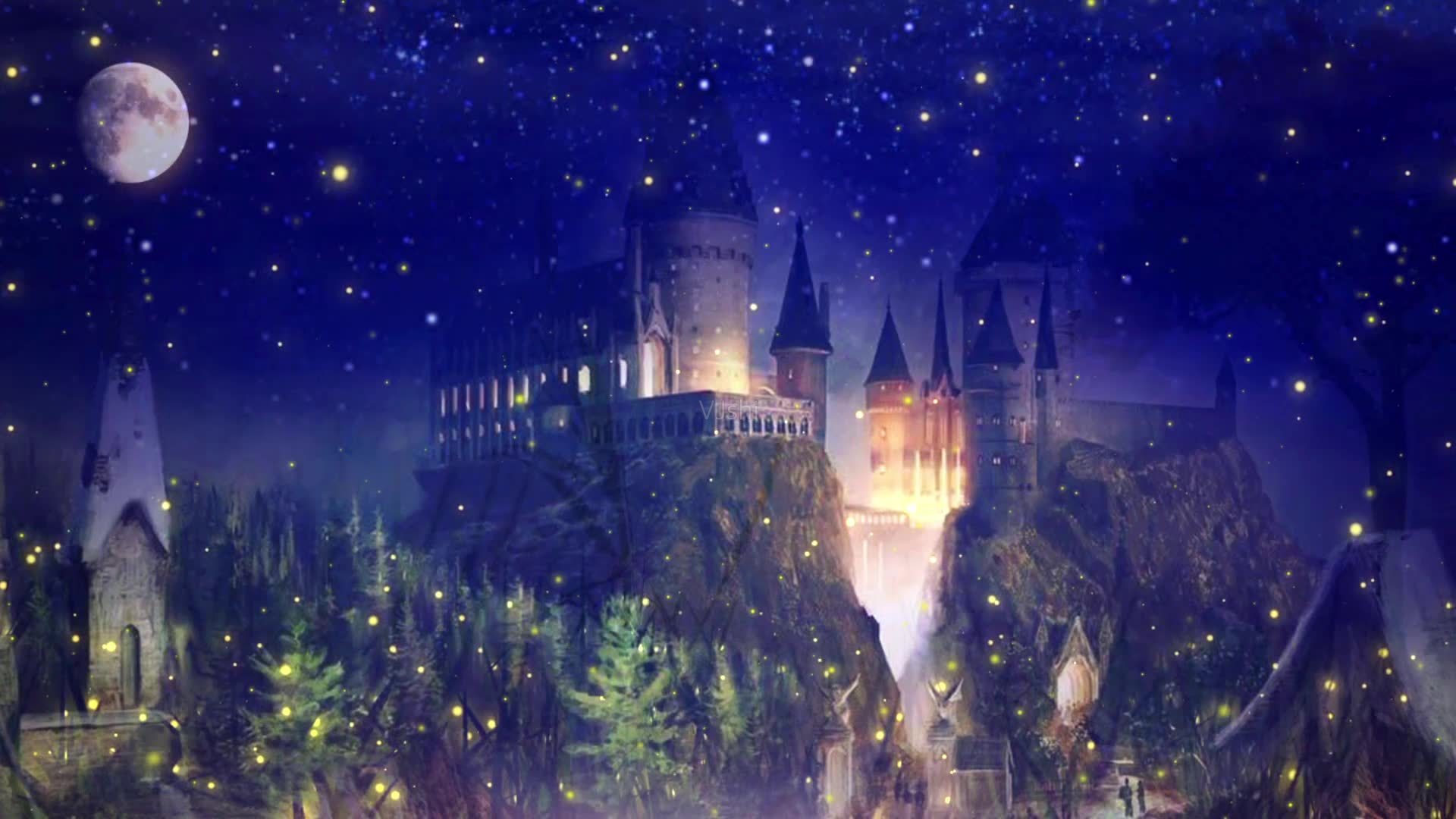 梦幻城堡图片  高清唯美背景图片