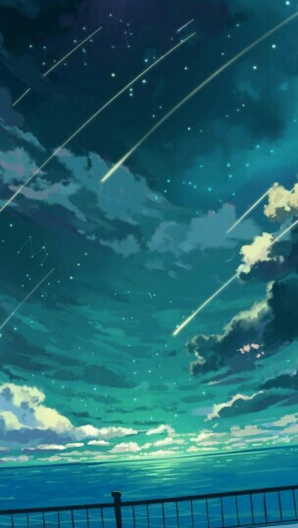唯美夜色风景图片 大气星空手机壁纸图片