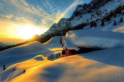 雪景唯美大全图片