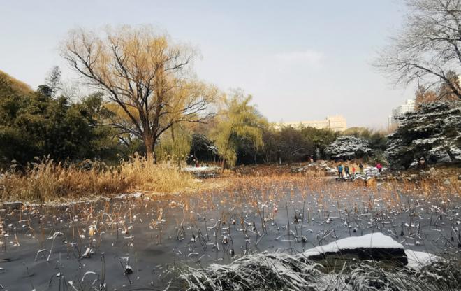 北京雪景图片 每个结局会变成一个新的开始